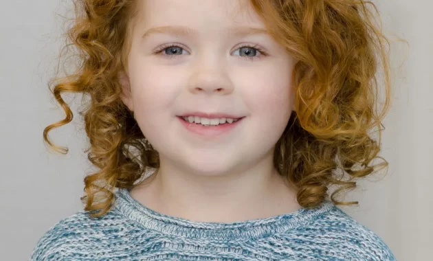 Hairstyles for kids with curly hair